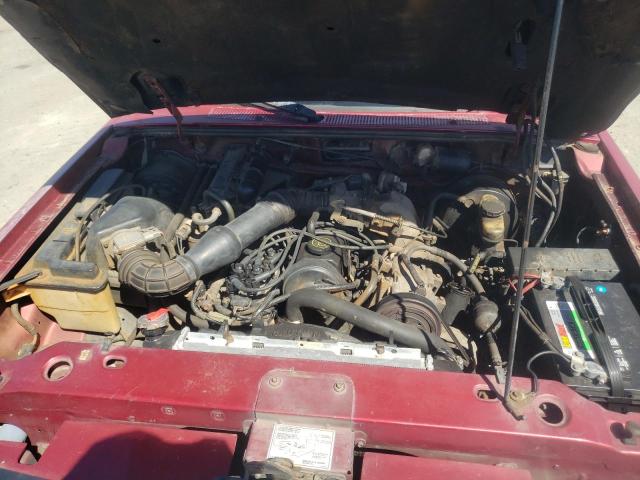 1FTCR14A5PPA79226 - 1993 FORD RANGER SUPER CAB RED photo 11