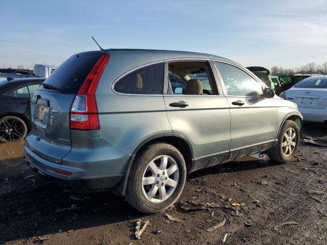 5J6RE4H47BL026484 - 2011 HONDA CR-V SE TEAL photo 3