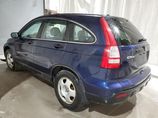 5J6RE48348L040519 - 2008 HONDA CR-V LX BLUE photo 2