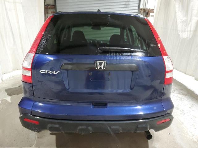 5J6RE48348L040519 - 2008 HONDA CR-V LX BLUE photo 6