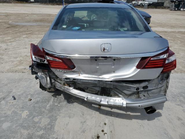 1HGCR2F31HA142414 - 2017 HONDA ACCORD LX SILVER photo 6