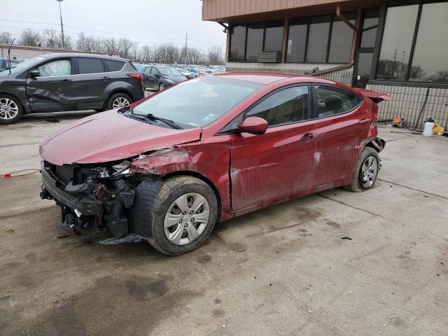 5NPDH4AE1GH758051 - 2016 HYUNDAI ELANTRA SE MAROON photo 1