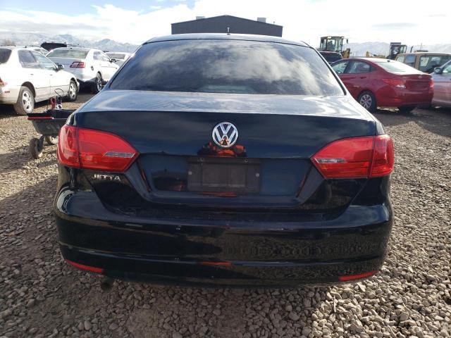 3VW2K7AJ5DM265127 - 2013 VOLKSWAGEN JETTA BASE BLACK photo 6