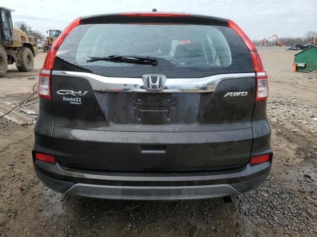 5J6RM4H35FL053599 - 2015 HONDA CR-V LX CHARCOAL photo 6