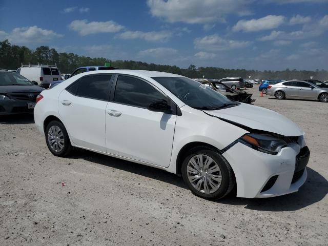 2T1BURHE5GC669771 - 2016 TOYOTA COROLLA L WHITE photo 4