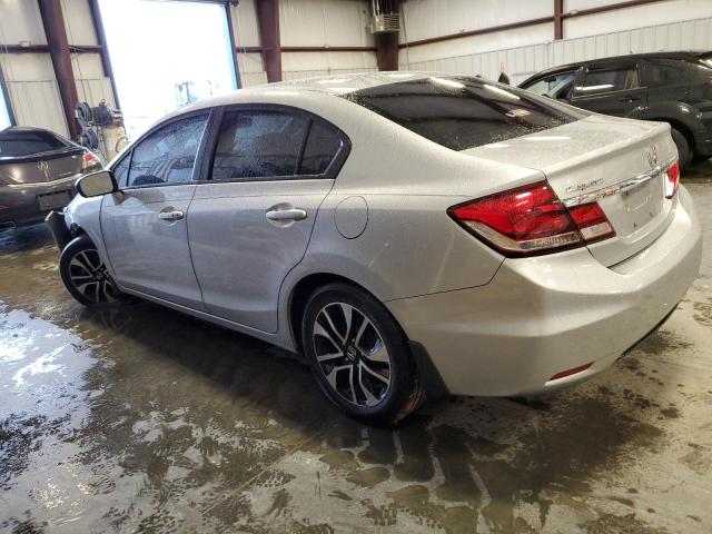 2HGFB2F87EH520990 - 2014 HONDA CIVIC EX SILVER photo 2