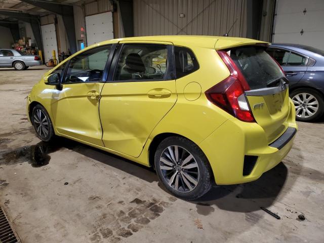 JHMGK5H70GS001105 - 2016 HONDA FIT EX YELLOW photo 2