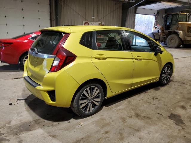 JHMGK5H70GS001105 - 2016 HONDA FIT EX YELLOW photo 3