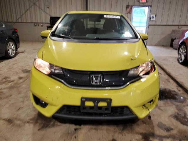 JHMGK5H70GS001105 - 2016 HONDA FIT EX YELLOW photo 5