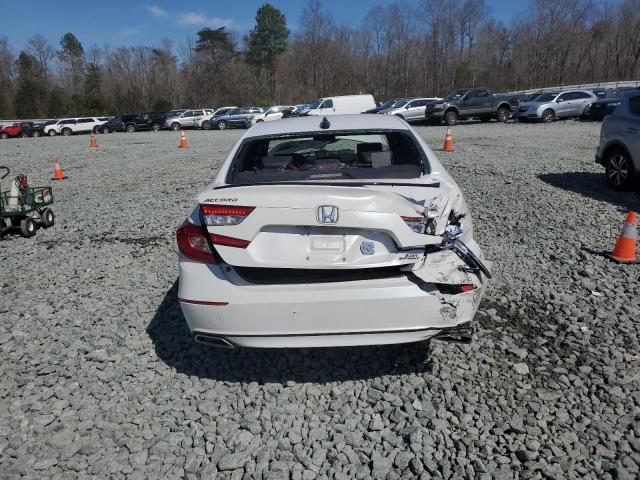 1HGCV2F34MA005005 - 2021 HONDA ACCORD SPORT WHITE photo 6