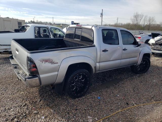 5TEJU62N95Z033266 - 2005 TOYOTA TACOMA DOUBLE CAB PRERUNNER SILVER photo 3