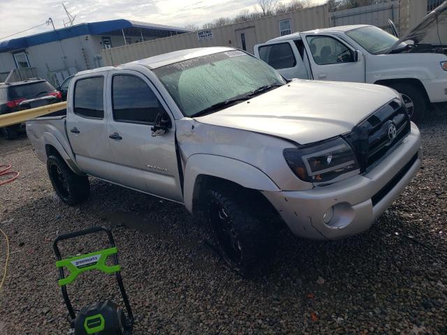 5TEJU62N95Z033266 - 2005 TOYOTA TACOMA DOUBLE CAB PRERUNNER SILVER photo 4