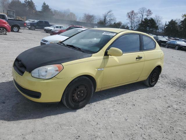 KMHCM36C88U105101 - 2008 HYUNDAI ACCENT GS YELLOW photo 1