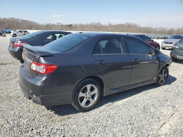 5YFBU4EE1CP059643 - 2012 TOYOTA COROLLA BASE GRAY photo 3