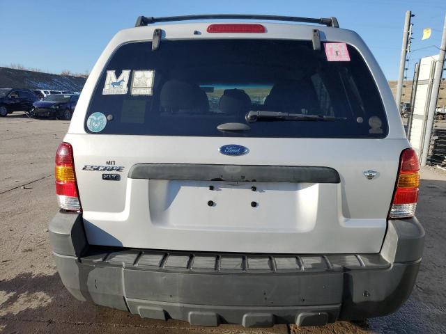 1FMYU93155KC92543 - 2005 FORD ESCAPE XLT SILVER photo 6