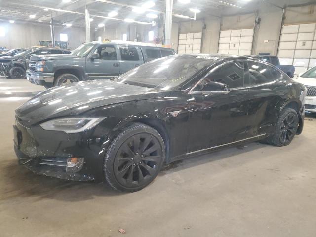 5YJSA1E21GF135750 - 2016 TESLA MODEL S BLACK photo 1