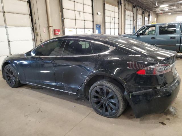 5YJSA1E21GF135750 - 2016 TESLA MODEL S BLACK photo 2