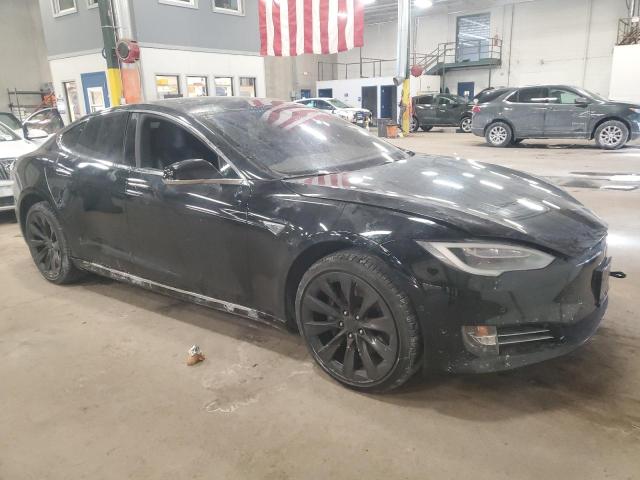 5YJSA1E21GF135750 - 2016 TESLA MODEL S BLACK photo 4