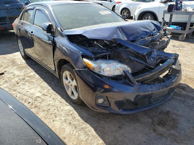 2T1BU4EE0BC648214 - 2011 TOYOTA COROLLA BASE BLUE photo 4