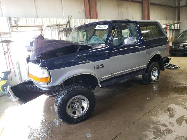 1FMEU15N8SLC08709 - 1995 FORD BRONCO U100 BLUE photo 1