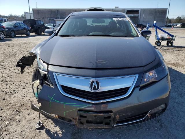 19UUA9F5XDA000658 - 2013 ACURA TL TECH CHARCOAL photo 5