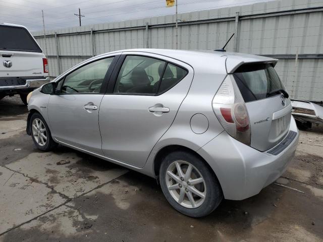 JTDKDTB3XC1027999 - 2012 TOYOTA PRIUS C SILVER photo 2