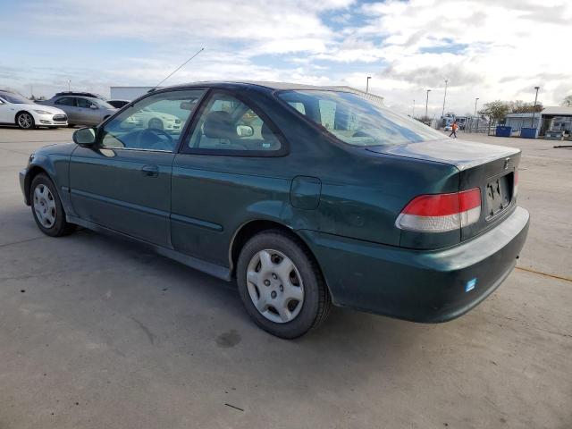 1HGEJ8245XL054342 - 1999 HONDA CIVIC EX GREEN photo 2