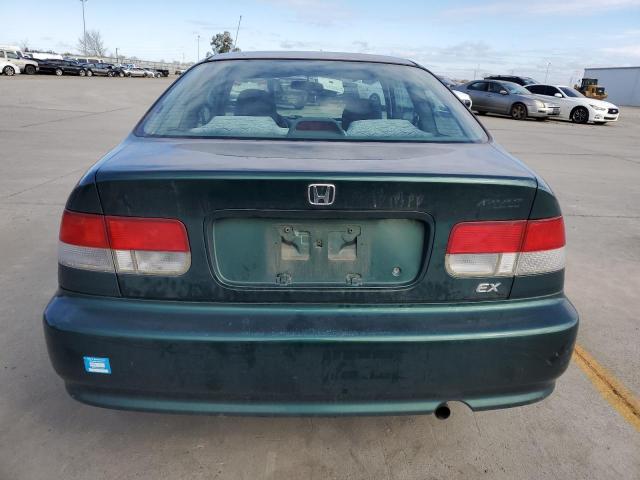 1HGEJ8245XL054342 - 1999 HONDA CIVIC EX GREEN photo 6