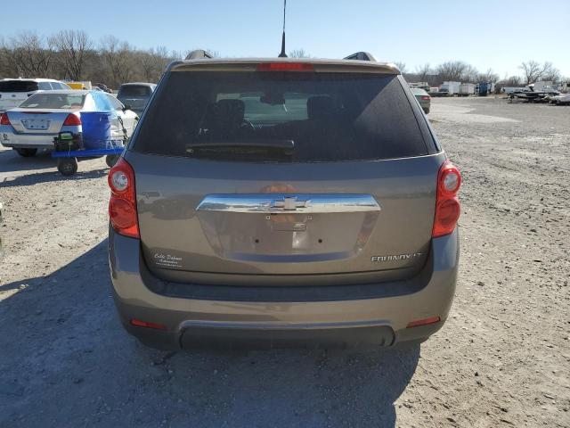 2GNALDEK8C6310123 - 2012 CHEVROLET EQUINOX LT BROWN photo 6