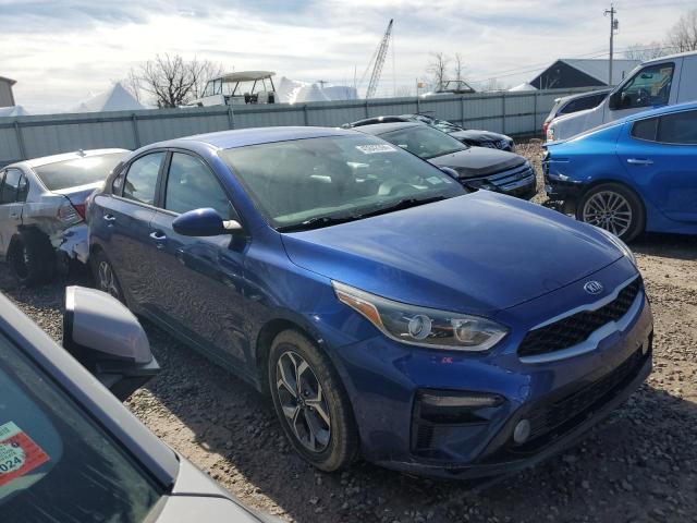 3KPF24ADXKE048256 - 2019 KIA FORTE FE BLUE photo 4