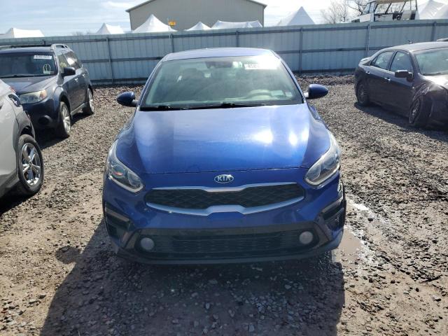 3KPF24ADXKE048256 - 2019 KIA FORTE FE BLUE photo 5