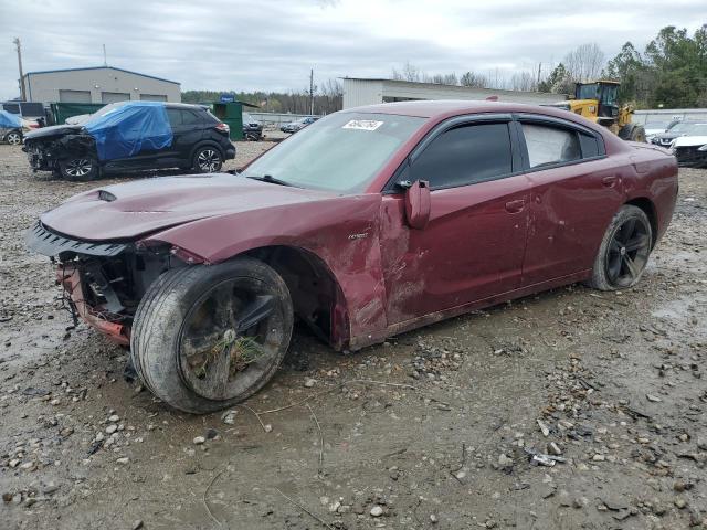 2C3CDXCT0JH139045 - 2018 DODGE CHARGER R/T MAROON photo 1