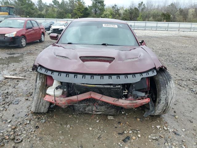 2C3CDXCT0JH139045 - 2018 DODGE CHARGER R/T MAROON photo 5