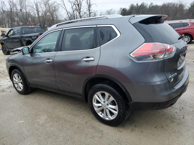 5N1AT2MV0GC915089 - 2016 NISSAN ROGUE S GRAY photo 2