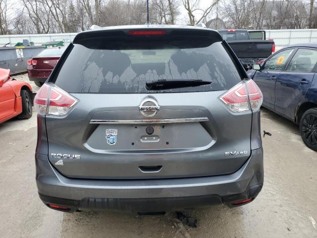 5N1AT2MV0GC915089 - 2016 NISSAN ROGUE S GRAY photo 6