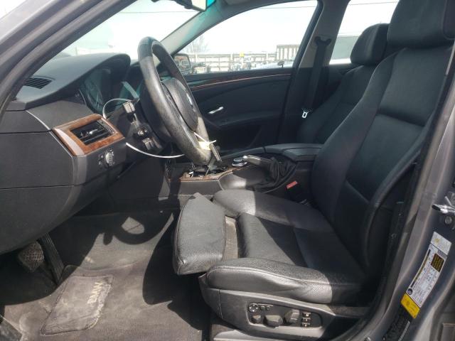 WBANV13588C150000 - 2008 BMW 528 XI GRAY photo 7