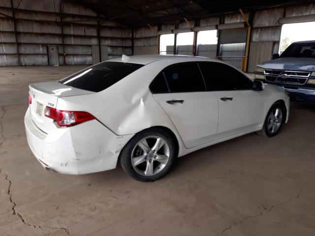 JH4CU2F66AC006344 - 2010 ACURA TSX WHITE photo 3