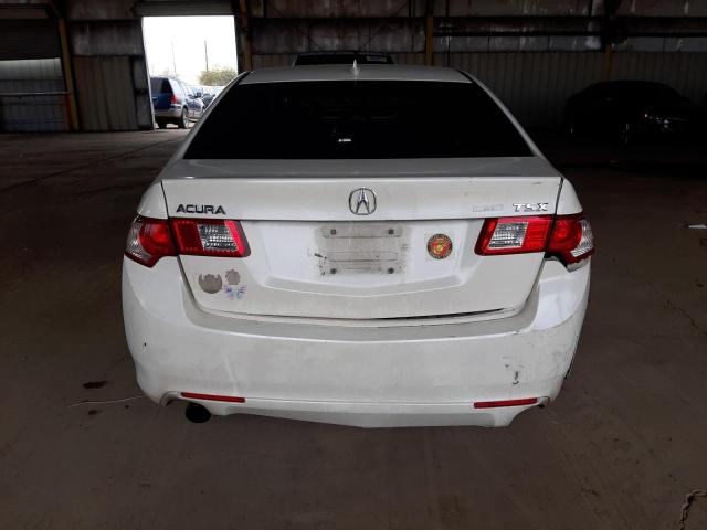 JH4CU2F66AC006344 - 2010 ACURA TSX WHITE photo 6