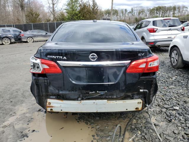 3N1AB7AP2HL722736 - 2017 NISSAN SENTRA S BLACK photo 6