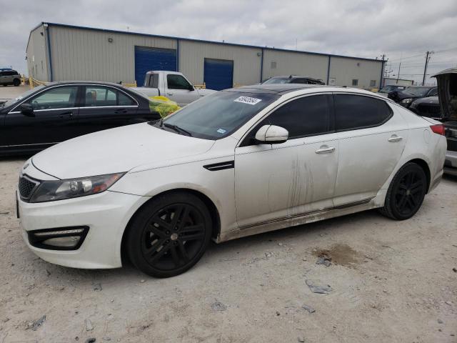 5XXGR4A63DG132012 - 2013 KIA OPTIMA SX WHITE photo 1