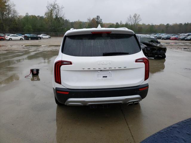 5XYP34HC2NG254662 - 2022 KIA TELLURIDE EX WHITE photo 6