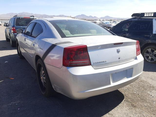 2B3KA43R67H608913 - 2007 DODGE CHARGER SE SILVER photo 3