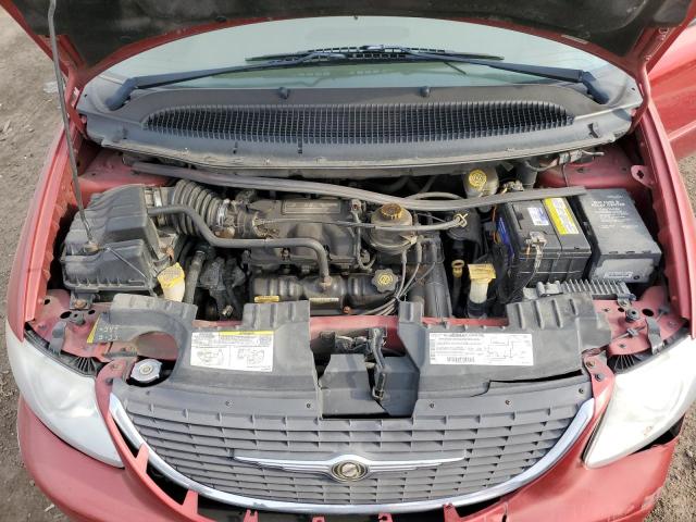 2C4GP44302R760430 - 2002 CHRYSLER TOWN & COU LX RED photo 12