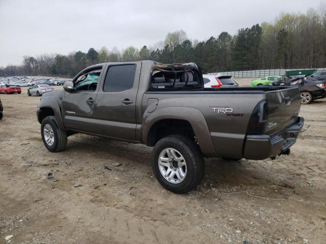 3TMJU4GN9DM152444 - 2013 TOYOTA TACOMA DOUBLE CAB PRERUNNER BROWN photo 2