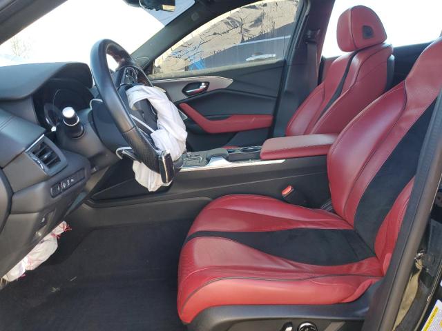 19UUB6F52NA003888 - 2022 ACURA TLX TECH A BLACK photo 7