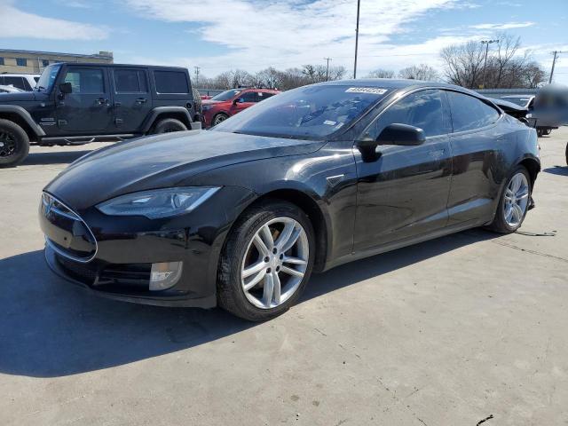 5YJSA1E17FF107974 - 2015 TESLA MODEL S BLACK photo 1