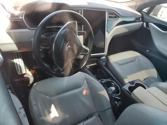 5YJSA1E17FF107974 - 2015 TESLA MODEL S BLACK photo 8