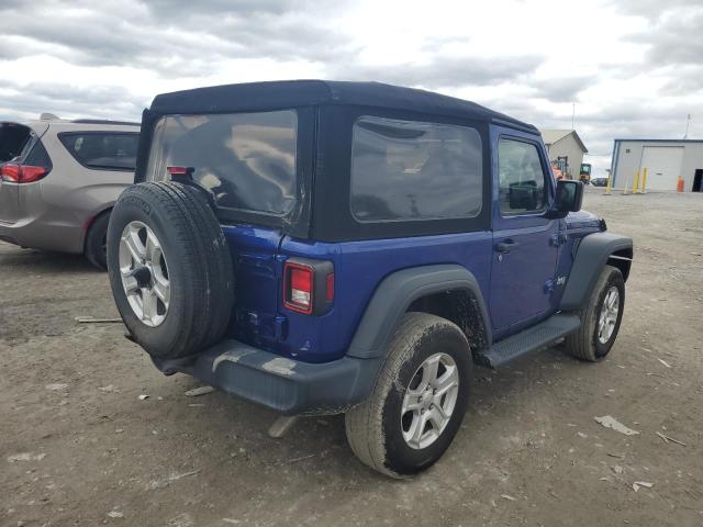 1C4GJXAG6KW632811 - 2019 JEEP WRANGLER SPORT BLUE photo 3