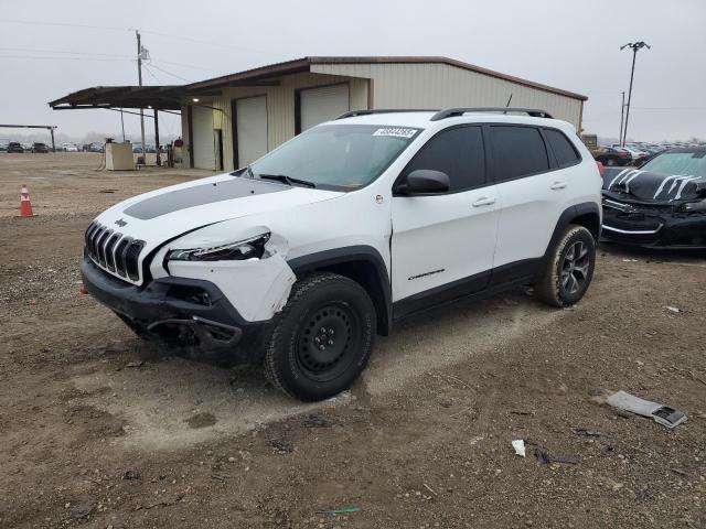 1C4PJMBB5FW712933 - 2015 JEEP CHEROKEE TRAILHAWK WHITE photo 1