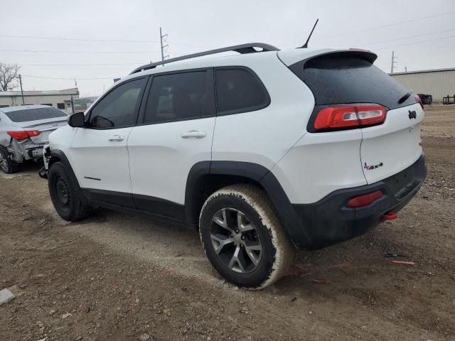 1C4PJMBB5FW712933 - 2015 JEEP CHEROKEE TRAILHAWK WHITE photo 2